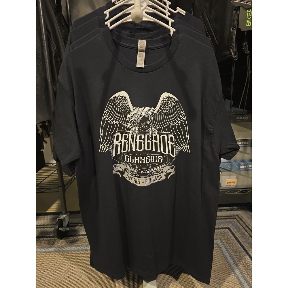 Renegade Classics t-shirt Black Short Sleeve New Large
